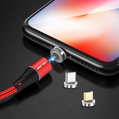 Магнитный USB кабель Deppa micro usb type C Ligthning